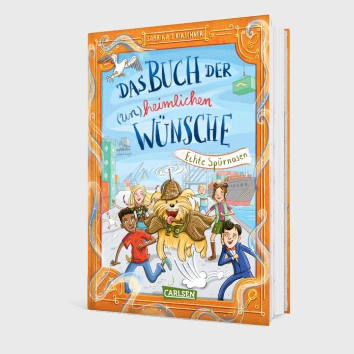 Image du produit Das Buch der (un)heimlichen Wünsche 4: Echte Spürnasen (Allemand, Sabrina J. Kirschner, Vera Schmidt, 2024)