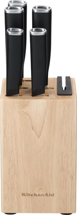 Produktbild KitchenAid Classic Messenblok Berkenhout 5-delig KE5PSTANOBG