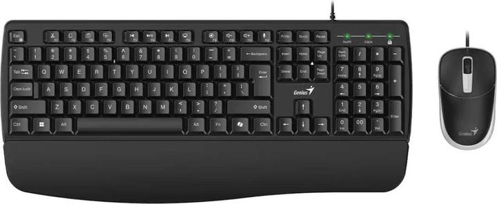 Produktbild Genius KM-123 Tastaturkombi Schwarz HU (HU, Kabelgebunden)