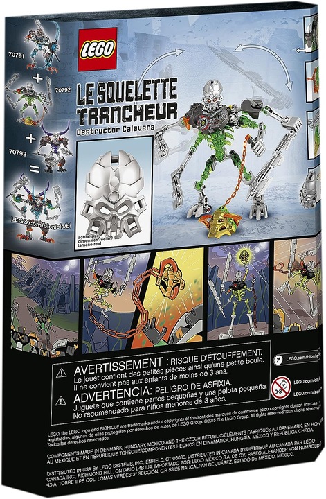 Actual product image LEGO Bionicle Skull Slicer (70792)