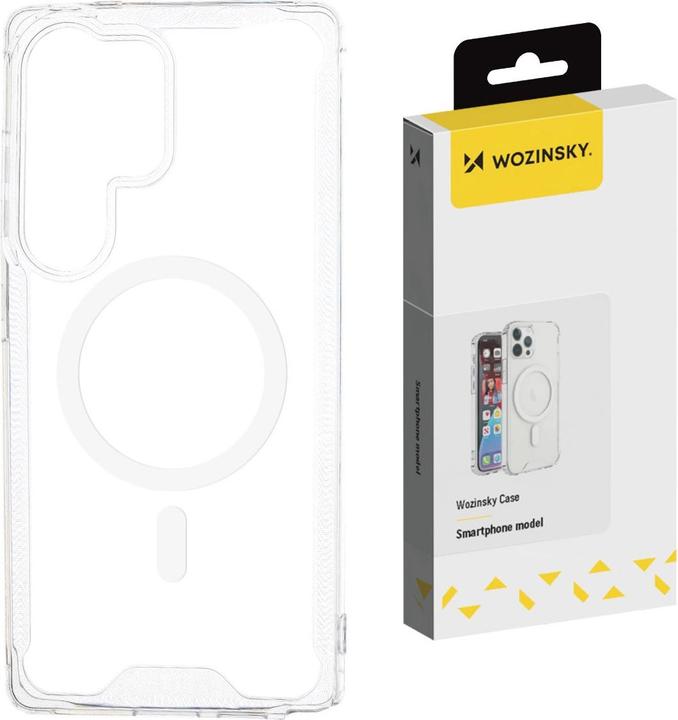 Actual product image Wozinsky Clear Corner Case MagSafe Samsung Galaxy S25 Ultra Transparent (Samsung Galaxy S25 Ultra)