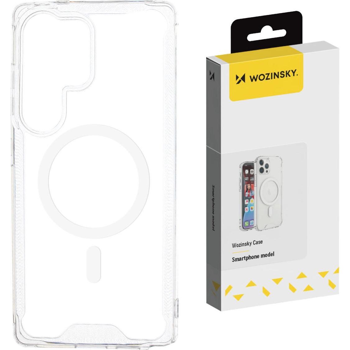 Wozinsky Etui Clear Corner Case MagSafe na Samsung Galaxy S24 FE - przezroczyste (Samsung Galaxy S24 FE), Cover smartphone, Trasparente