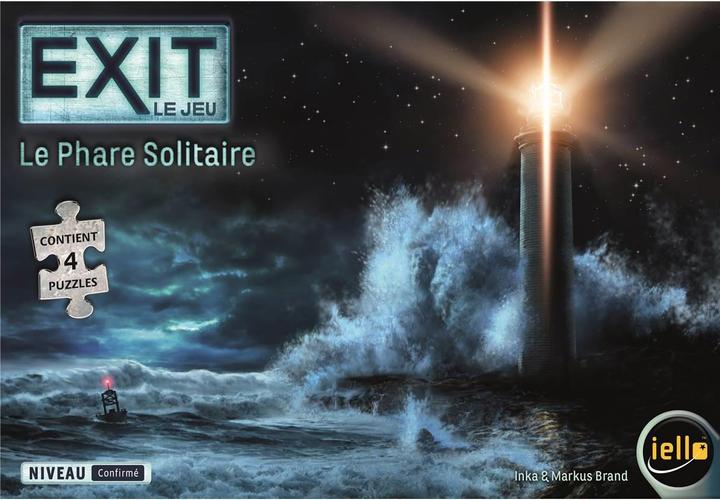 Produktbild Iello EXIT & PUZZLE Le Phare Solitaire12+/1-4 (88 Teile)