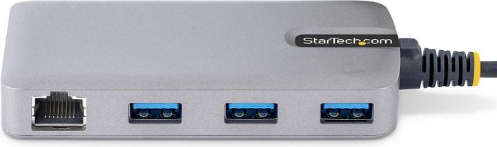 Produktbild StarTech com 3-Port USB Hub with Ethernet - 3x USB-A Ports - Gigabit Ethernet (RJ-45) - USB 3.0 5Gbp (USB-C, 3 Ports)