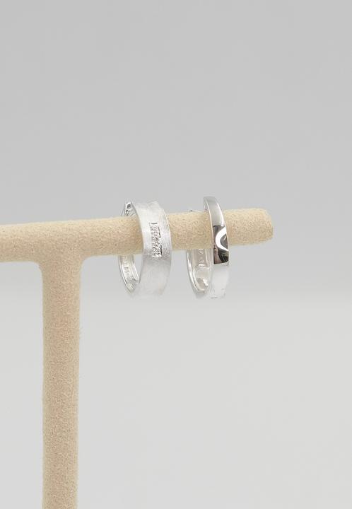 Image du produit Muau Créoles (Or blanc)