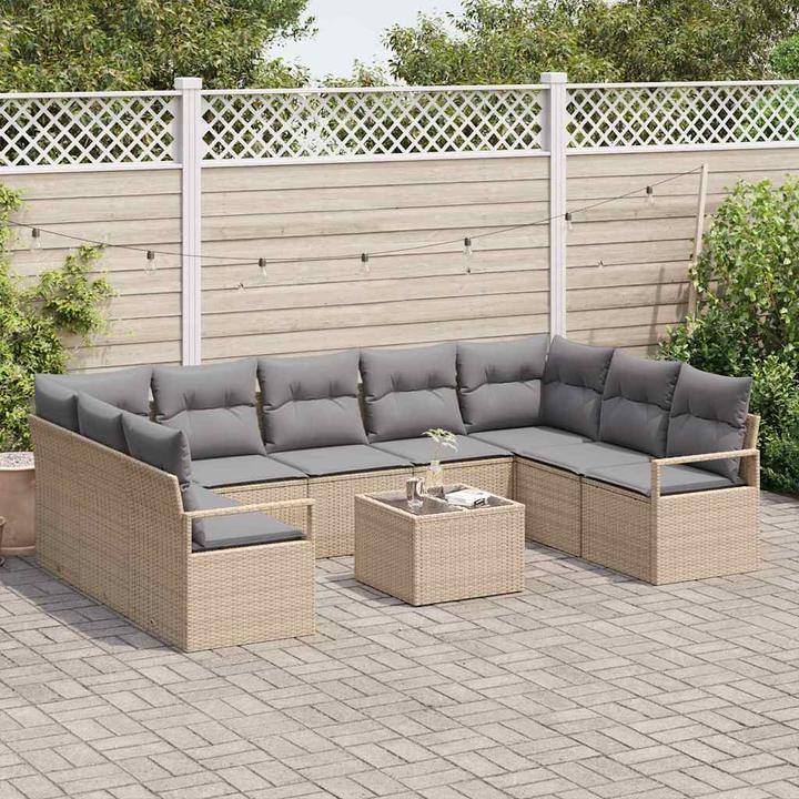 Actual product image vidaXL Garden sofa set