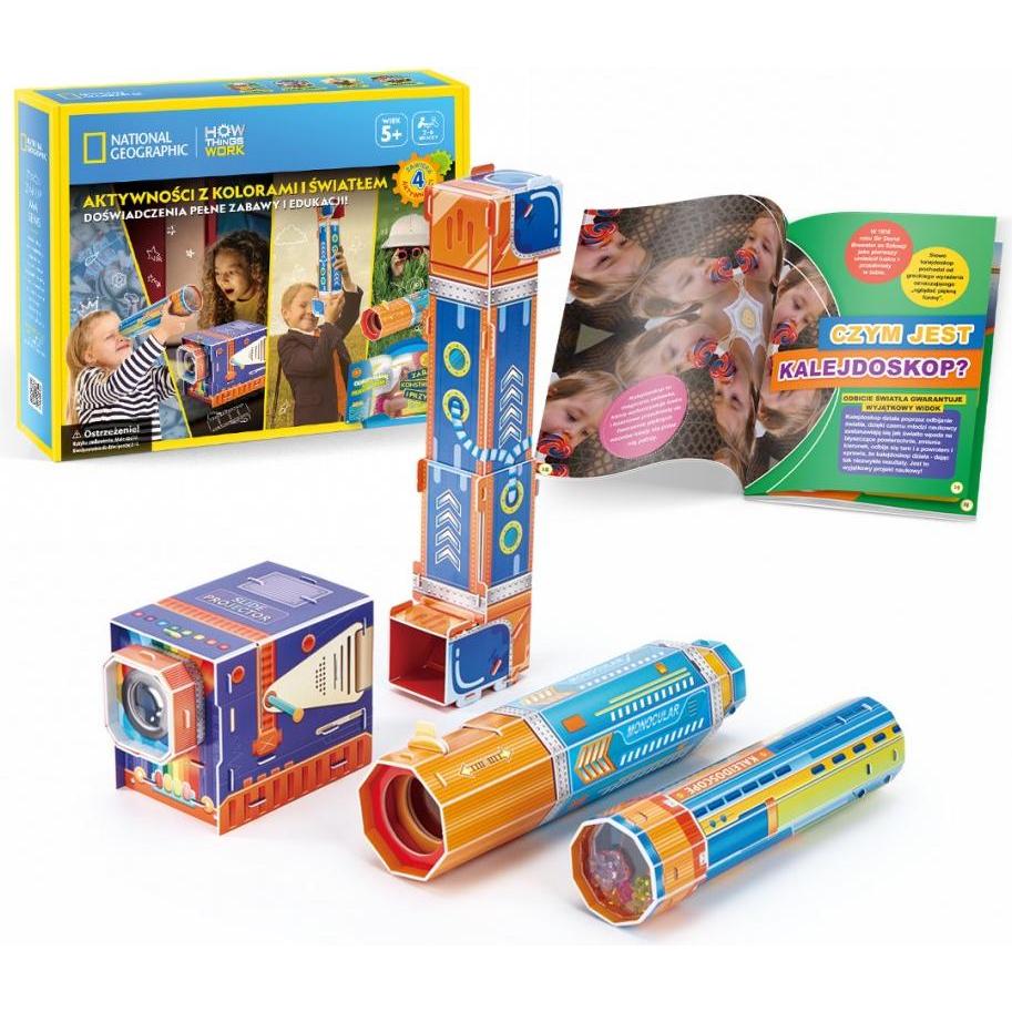 Thumbnail - Cubicfun 3D-Puzzle-Set mit Farben und Licht