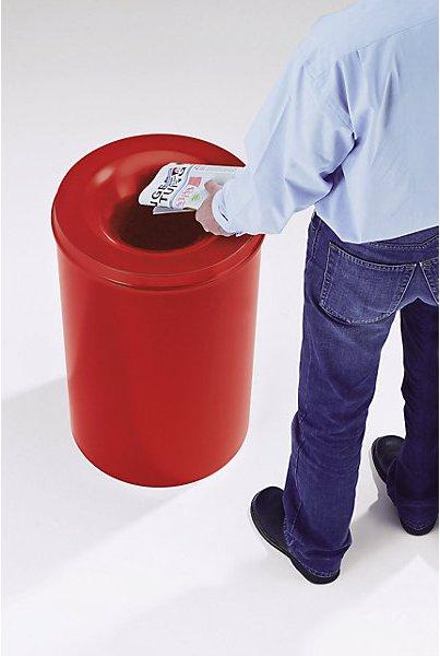 Productafbeelding Vepa Bins Papierbak, zelfdovend, inhoud 30 l, roestvrijstalen behuizing (30 l)