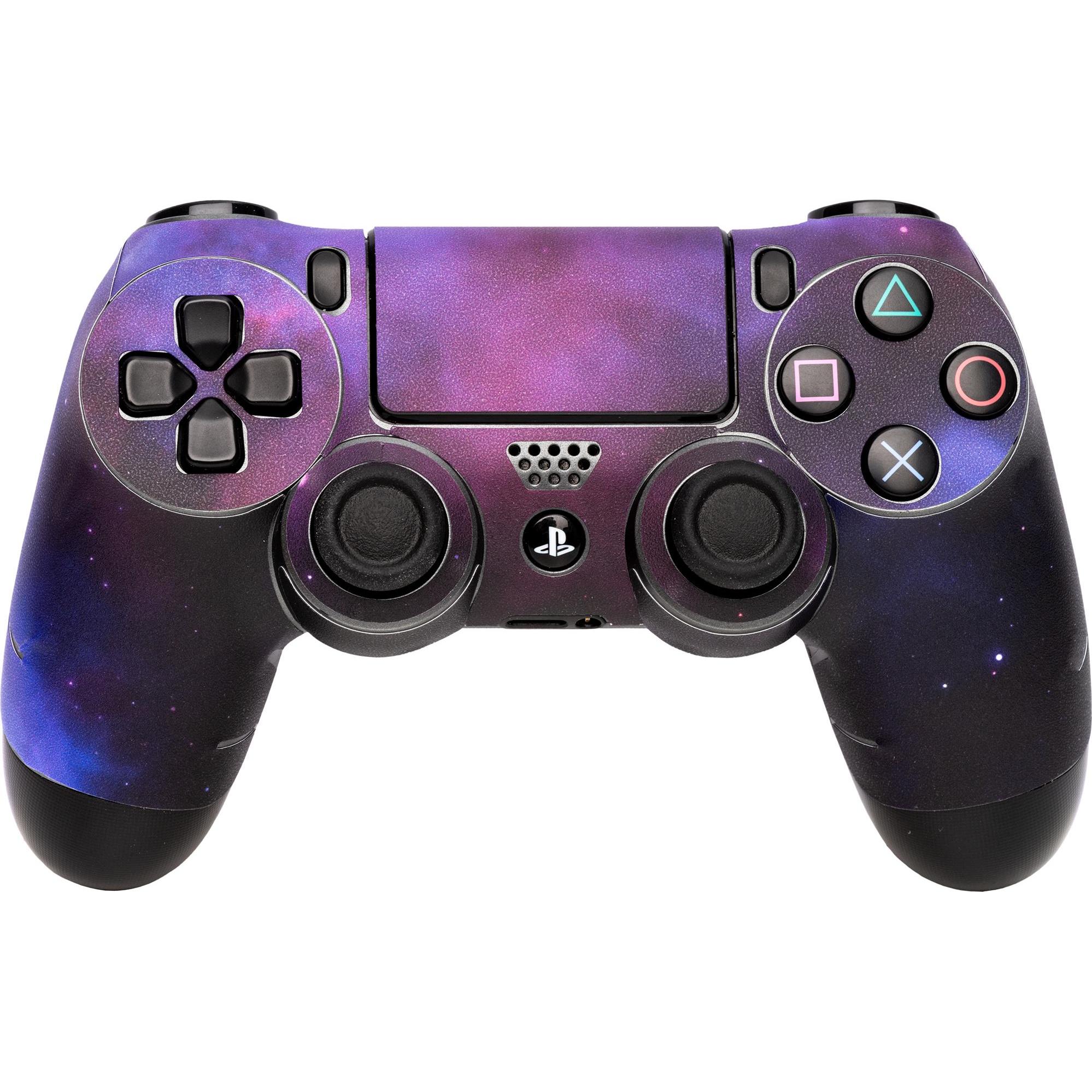 Pyramide Skins - Sticker für PS4 Controller (PS4), Gaming Controller Zubehör, Violett