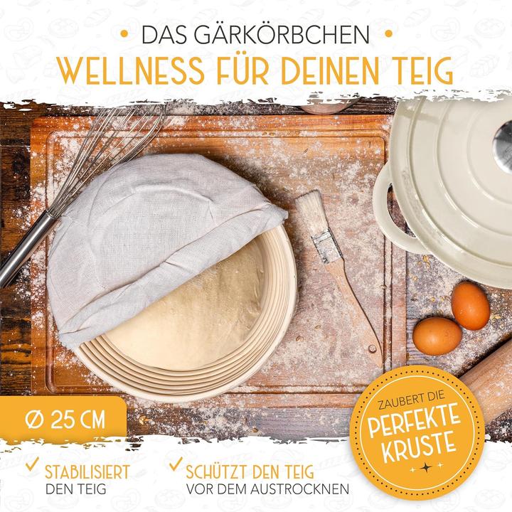 Produktbild Krustenzauber Brotbacktopf mit Gärkorb