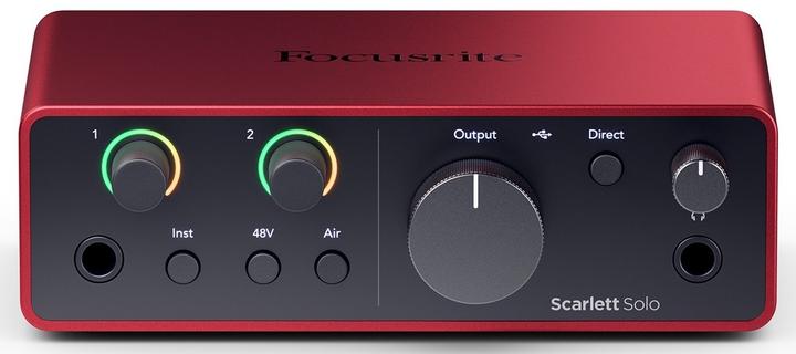 Actual product image Focusrite Scarlett Solo – 4th Generation