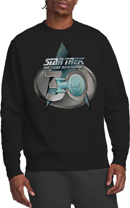 Actual product image Unisex Adult The Next Generation 30 Logo Sweatshirt (S)
