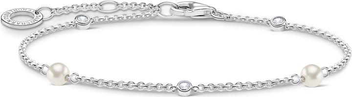 Immagine prodotto Thomas Sabo Bracciale di perle (19 cm, Argento 925)