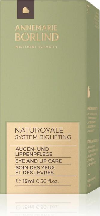 Actual product image Annemarie Börlind Biolifting eye & lip contour cream (Lip cream, 15 ml)