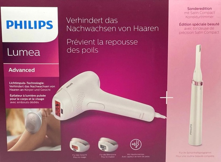 Actual product image Philips Lumea IPL Series 7000
