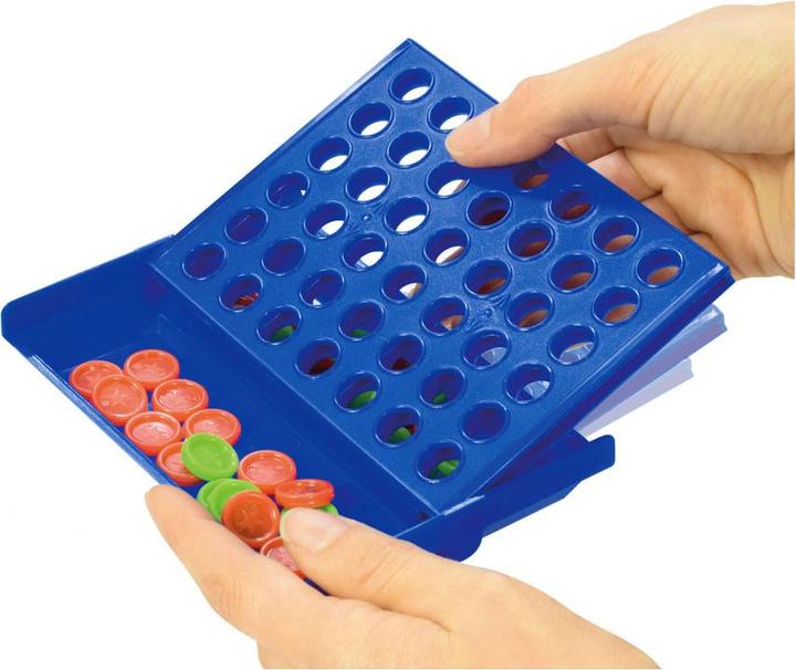 Actual product image Toi-Toys Connect 4 - Travelling game (English, German, French, Italian, Swiss German)