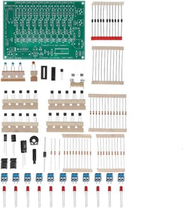 Actual product image Whadda 10 Channel 12 VDC Light Effect Generator