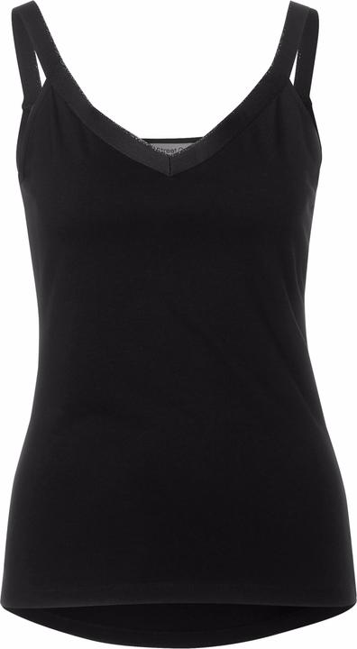 Produktbild Street One Top mit Glitzer-Ausschnitt (40)