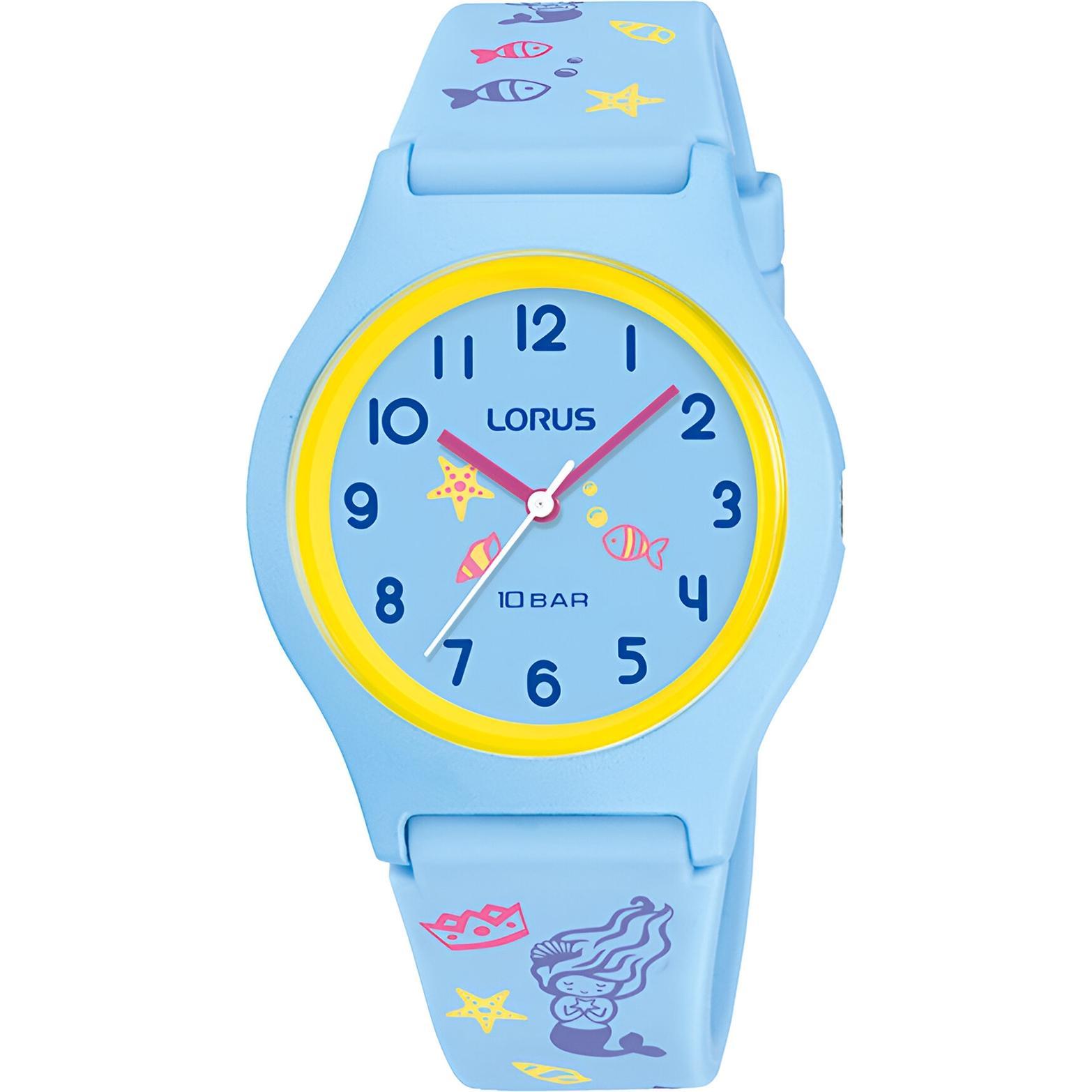 Lorus, Armbanduhr, DÄ›tskÃ hodinky RRX51HX9, Blau, (Analoguhr, 34 mm)