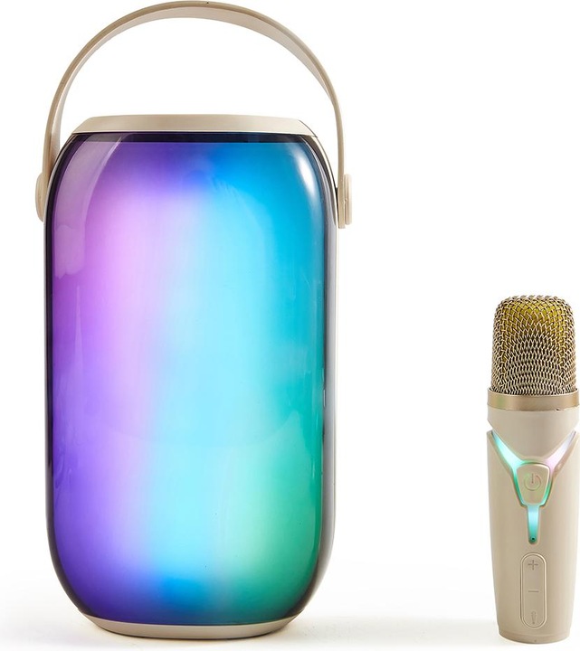 Produktbild Livoo Tragbare kabellose Bluetooth®-Karaoke (5 h)
