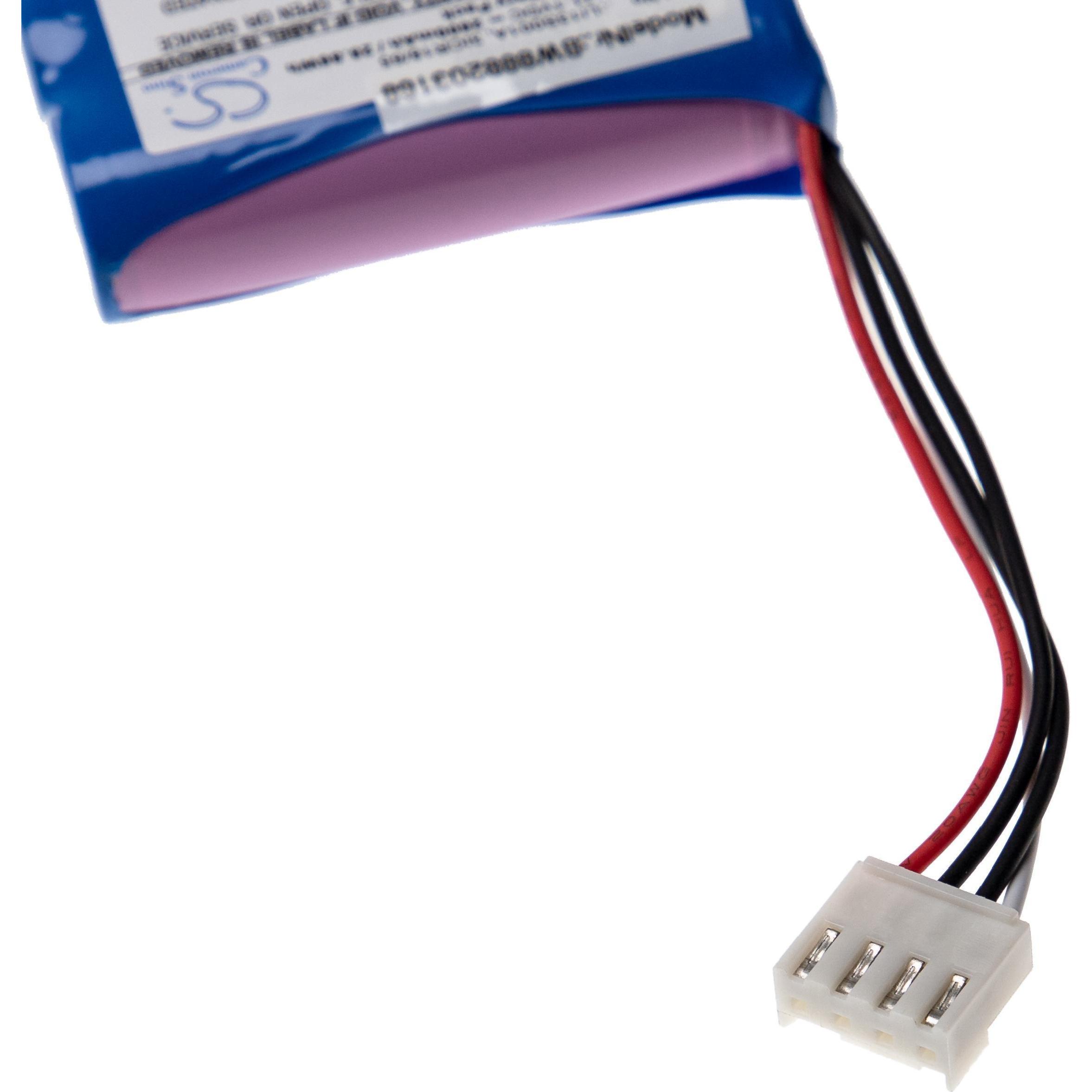 Thumbnail - XCell Medizintechnik-Akku als Ersatz für Mindray 022-000122-00, 115-037896-00 - 2600mAh, 11,1V, Li-Ion (1 Stk., 2600 mAh...