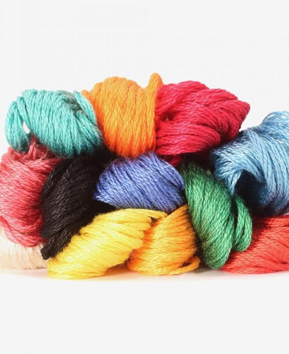 Actual product image DMC embroidery thread set Passion (117 m)