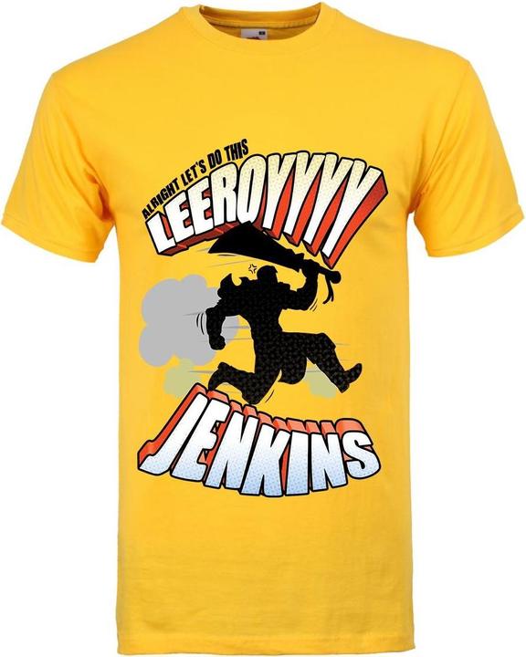 Produktbild Grindstore Alright Let Do This Leeroy Jenkins TShirt (XL)