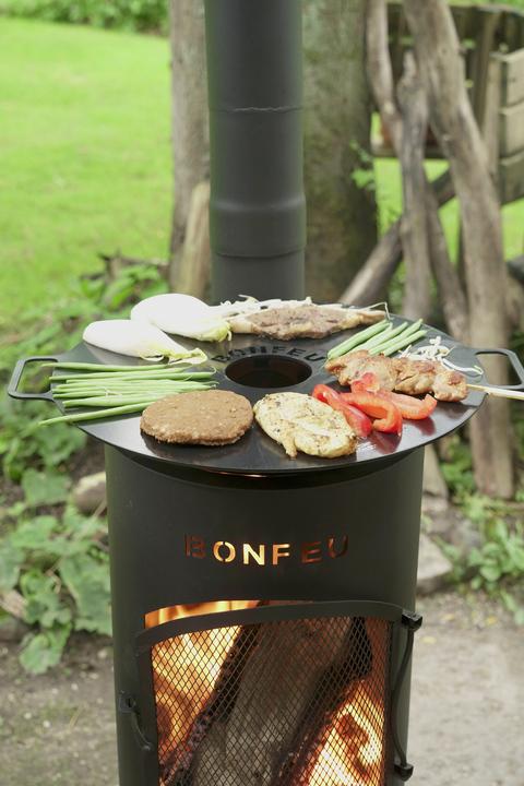 Produktbild Bonfeu BonGiano SP Gartenkamin Schwarz