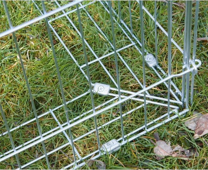Immagine prodotto Kerbl Recinto per esterni con barriera di fuga 115x115x65cm, con rete di protezione
