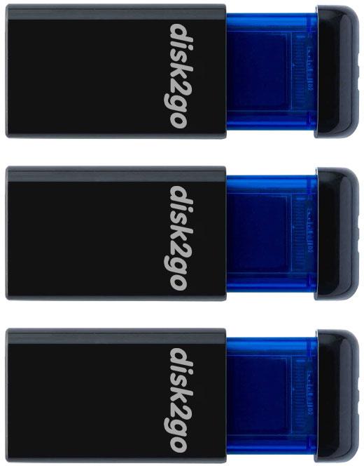 Image du produit Disk2go Qlik Edge (8 Go, USB-A)
