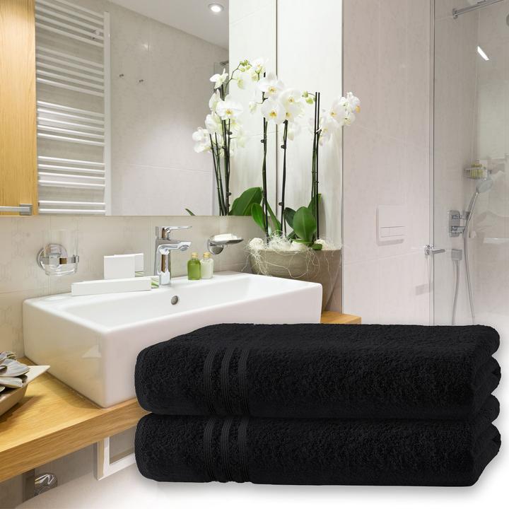 Produktbild Casativo Gästetücher luxuriöse Baumwolle, 2er Set (30 x 50 cm)