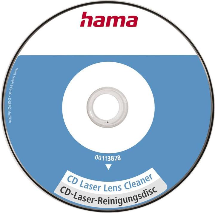 Hama CD laser cleaning disc, with cleaning fluid, individually packed (0 x)