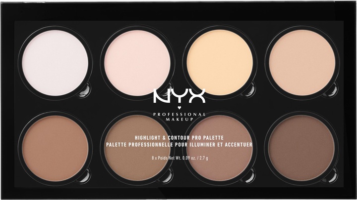 Image du produit NYX Professional Make-Up Highlight et Contour Pro (1 poudre, Highlighter, 22 g)