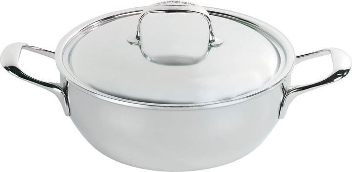 Productafbeelding Demeyere Atlantis Schmortopf mit Doppelwanddeckel (24 cm, Braadpan + kasserol, Roestvrij staal)