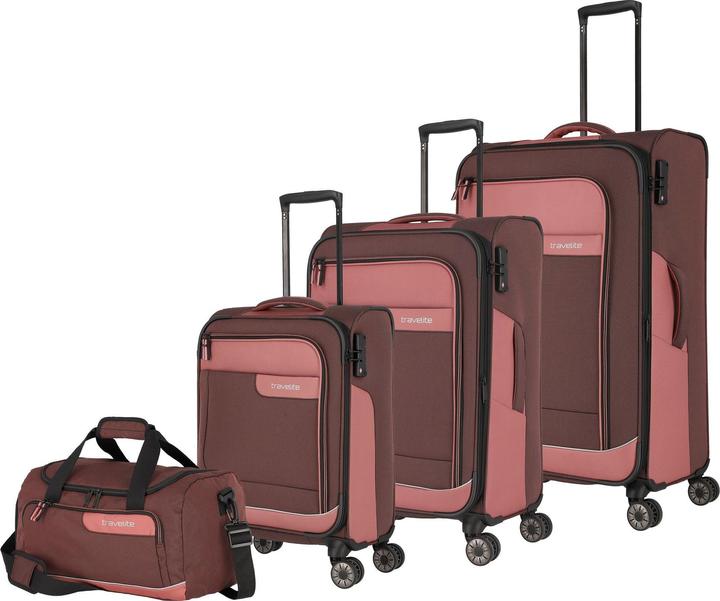 Produktbild Travelite VIIA 4-Rollen Kofferset 4tlg. (195 l)