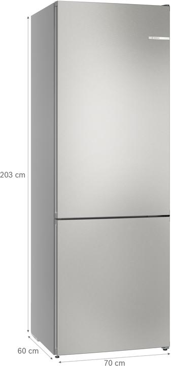 Produktbild Bosch Hausgeräte KGN49EICF (440 l)