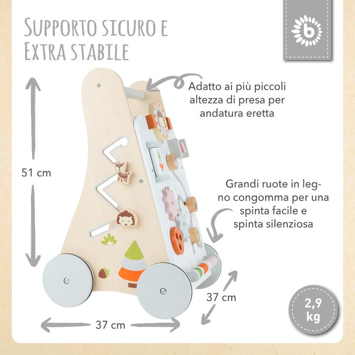 Actual product image Bieco Learning trolley