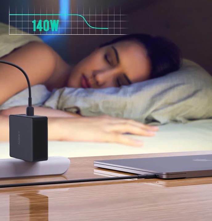 Produktbild Aukey OmniaMix II (140 W, 3 Ports)