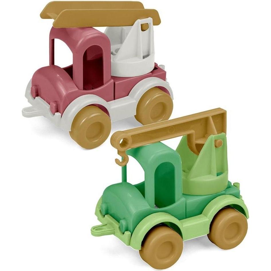 Wader RePlay Kid Cars Feuerwache und Kran-Set