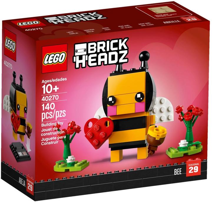 Produktbild LEGO Valentinstag-Biene (40270, LEGO Brickheadz)