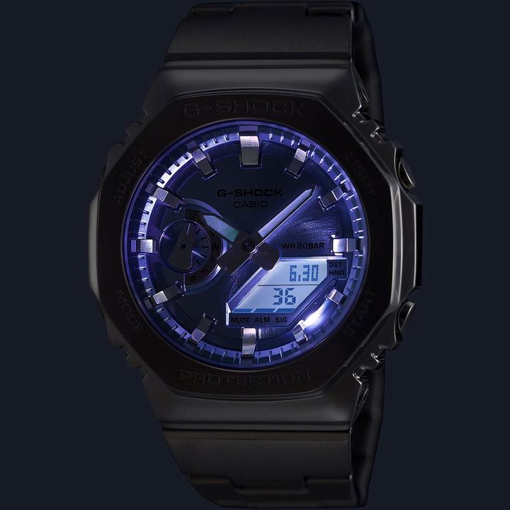 Productafbeelding G-Shock GM-2110D-2AER kleurenwijzerplaat serie (Analoog horloge, Digitaal horloge, 44 mm)