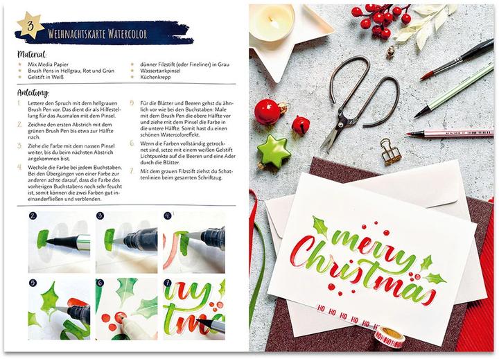 Actual product image I Love Christmas Lettering
