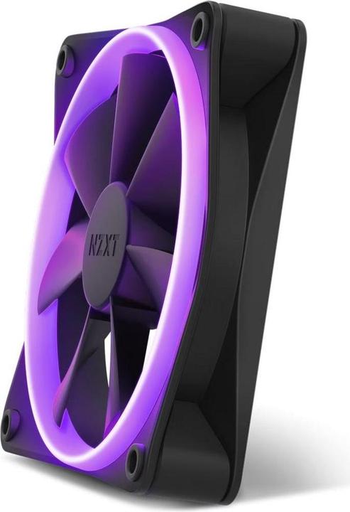 Productafbeelding NZXT F120 RGB Computer Case Fan 12 cm Zwart 1 eenheid (eenheden) (120 mm, 1 x)