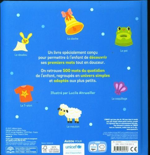 Immagine prodotto Auzou France Mes 500 tout premiers mots (Francese, Lucile Ahrweiller, 2022)