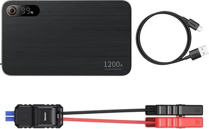 Image du produit Baseus Super Energy Pro+ Powerbank Jump Starter 1200A - noir (12000 mAh)