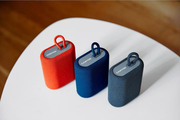 Actual product image Canyon BSP-4, Bluetooth Speaker, BT V5.0, BLUETRUM AB5365A, TF card support, Type-C USB port, 1200mAh polym (4 h, Battery operated)
