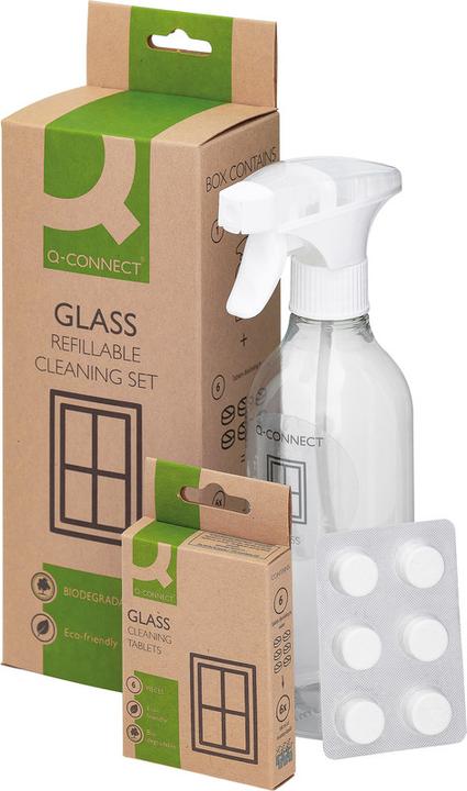 Q-Connect Glass cleaner starter set