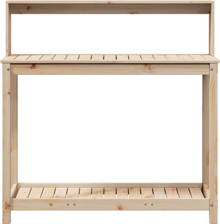 Actual product image vidaXL Planting table with shelves Douglas fir
