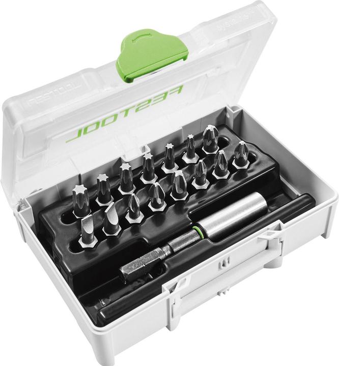 Festool Bit-Sortiment SYS3 XXS CE-MX BH 60 (0.8, 4.5, 5, 5.5, 10, 15, 20, 25, 30, S 0.6 x 4.0)