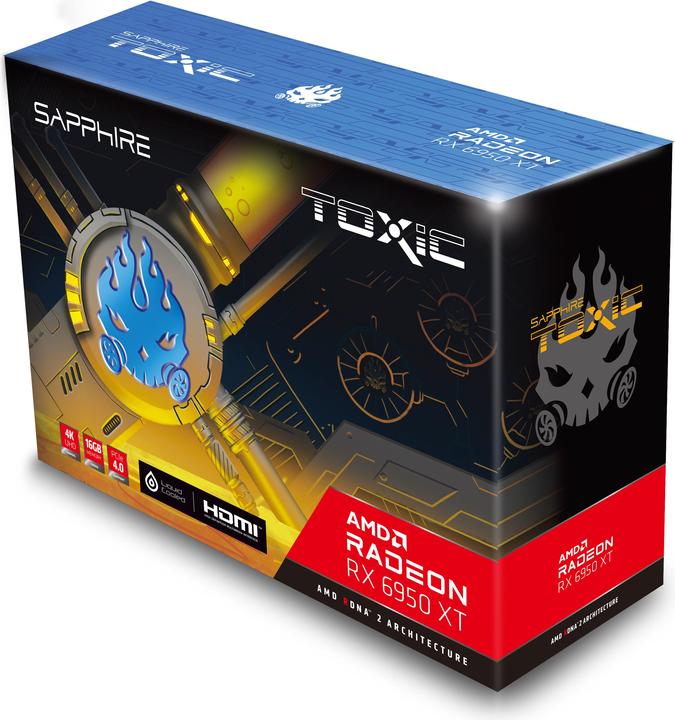 Produktbild Sapphire Radeon RX6950XT LE GAMING OC TOXIC (16 GB)